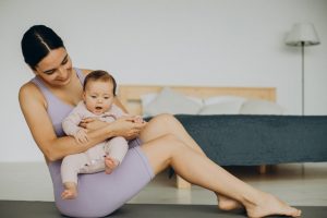 Fitness Tips for New Moms at Home